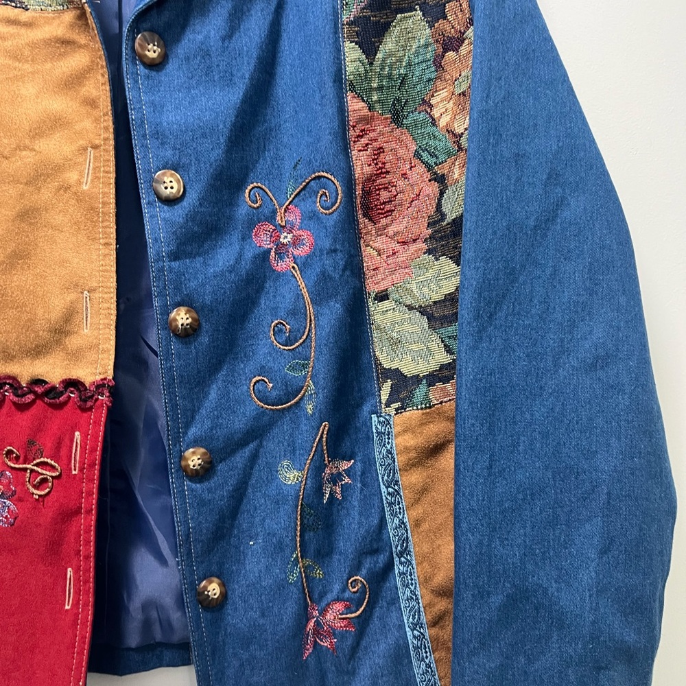 Vintage patchwork Jacket - Picture 4 of 7